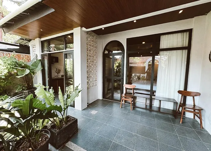 Ferienhaus Verte House Private 1br In Canggu *